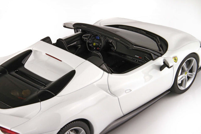 BBR P18215B1V 1/18 Ferrari 296GTS Bianco Cervino / Silver wheels Limited 50pcs (with Display Case) - image 6