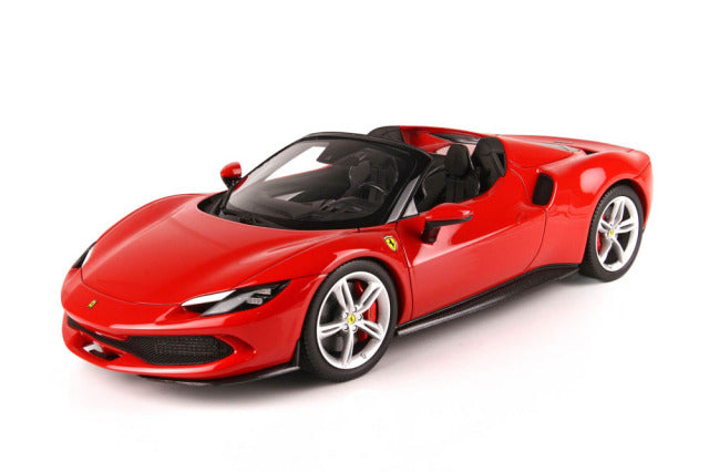BBR P18215DV 1/18 Ferrari 296GTS Rosso Corsa Limited 200pcs (with Display Case) - image 3
