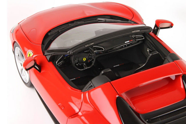 BBR P18215DV 1/18 Ferrari 296GTS Rosso Corsa Limited 200pcs (with Display Case) - image 7