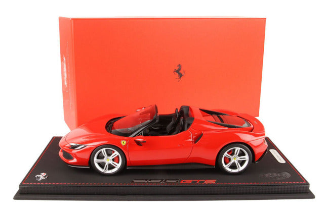 BBR P18215DV 1/18 Ferrari 296GTS Rosso Corsa Limited 200pcs (with Display Case) - image 8
