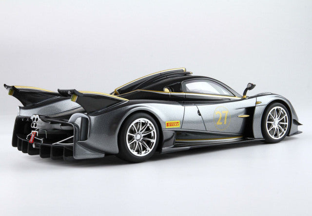 BBR P18218BV 1/18 Pagani Huayra R Met Grey Limited 150pcs (with Display Case) - image 5
