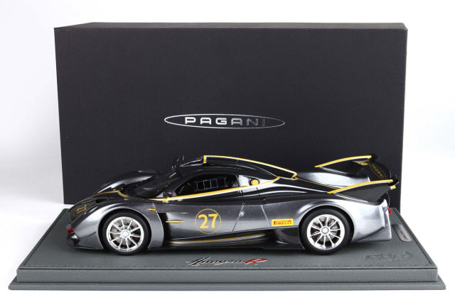 BBR P18218BV 1/18 Pagani Huayra R Met Grey Limited 150pcs (with Display Case) - image 6