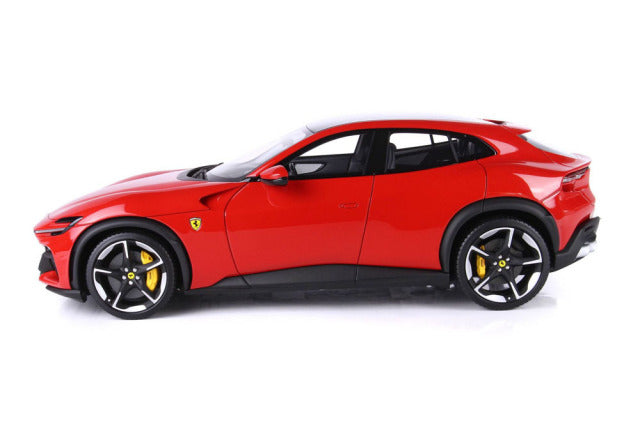 BBR P18219BCFV 1/18 Ferrari Purosangue Rosso Corsa / Carbon Roof Limited 250pcs (with Display Case) - image 4