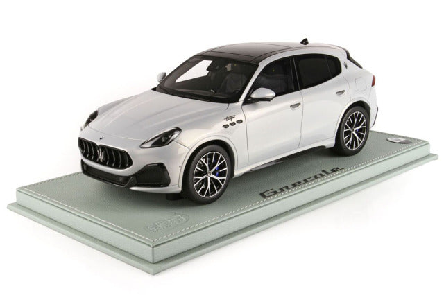 BBR P18220EV 1/18 Maserati Grecale Trofeo Greyish Blue Limited 36pcs (with Display Case) - image 1