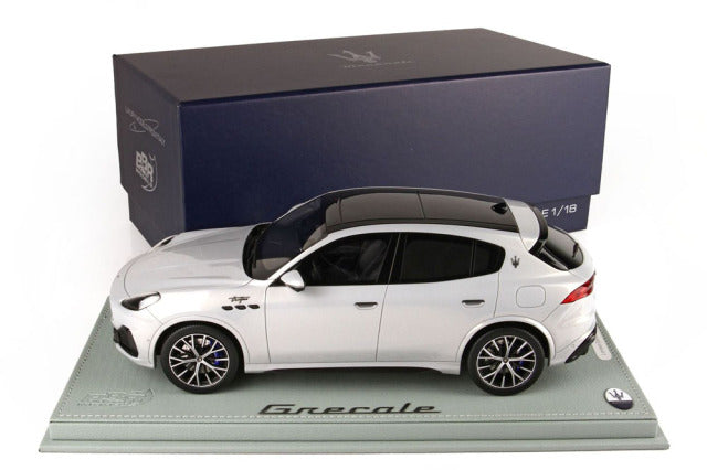 BBR P18220EV 1/18 Maserati Grecale Trofeo Greyish Blue Limited 36pcs (with Display Case) - image 3