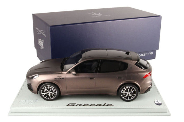 BBR P18220FV 1/18 Maserati Grecale Trofeo Metallic Bronze Limited 36pcs (with Display Case) - image 3