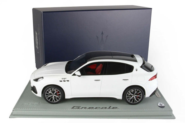 BBR P18220GV 1/18 Maserati Grecale Trofeo White Limited 28pcs (with Display Case) - image 8