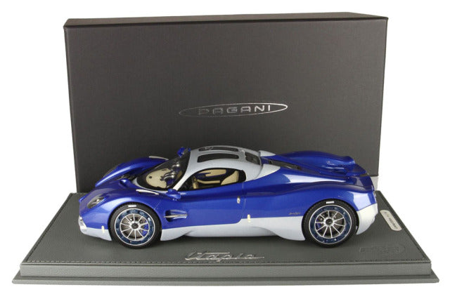 BBR P18223E1V 1/18 Pagani Utopia M208 Blue Metallizzato Limited 36pcs (with Display Case) - image 10