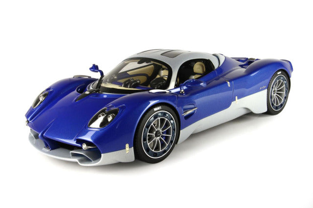 BBR P18223E1V 1/18 Pagani Utopia M208 Blue Metallizzato Limited 36pcs (with Display Case) - image 3
