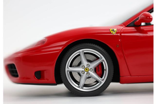 BBR P18229AV 1/18 Ferrari 360 Modena Spider Manual Gear Rosso Corsa - Beige interior Limited 100pcs (with Display Case) - image 6