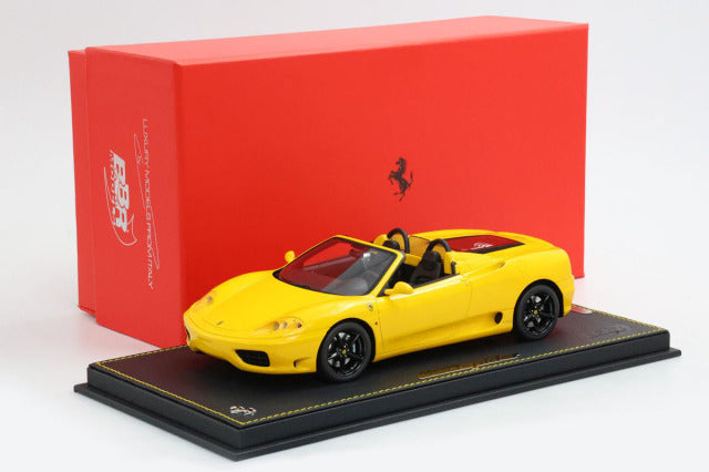 BBR P18229BV 1/18 Ferrari 360 Modena Spider Manual Gear Giallo Modena Limited 32pcs (with Display Case) - image 10