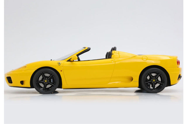BBR P18229BV 1/18 Ferrari 360 Modena Spider Manual Gear Giallo Modena Limited 32pcs (with Display Case) - image 4