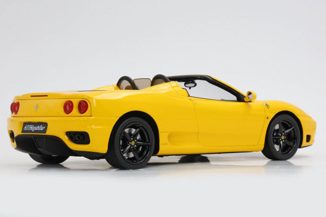 BBR P18229BV 1/18 Ferrari 360 Modena Spider Manual Gear Giallo Modena Limited 32pcs (with Display Case) - image 5
