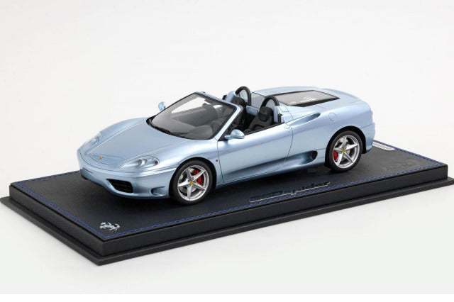BBR P18229CV 1/18 Ferrari 360 Modena Spider Manual Gear Grigio Alloy - Black Limited 28pcs (with Display Case) - image 1