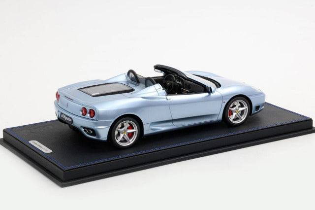 BBR P18229CV 1/18 Ferrari 360 Modena Spider Manual Gear Grigio Alloy - Black Limited 28pcs (with Display Case) - image 2