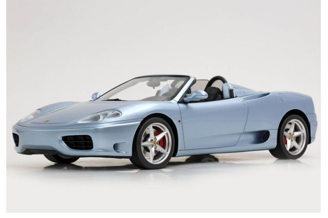 BBR P18229CV 1/18 Ferrari 360 Modena Spider Manual Gear Grigio Alloy - Black Limited 28pcs (with Display Case) - image 3