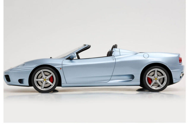 BBR P18229CV 1/18 Ferrari 360 Modena Spider Manual Gear Grigio Alloy - Black Limited 28pcs (with Display Case) - image 4