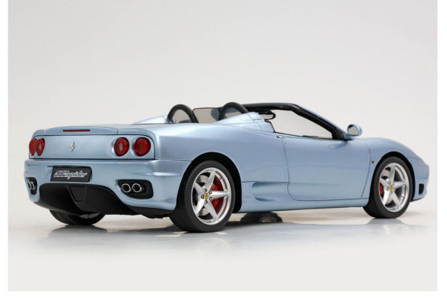 BBR P18229CV 1/18 Ferrari 360 Modena Spider Manual Gear Grigio Alloy - Black Limited 28pcs (with Display Case) - image 5