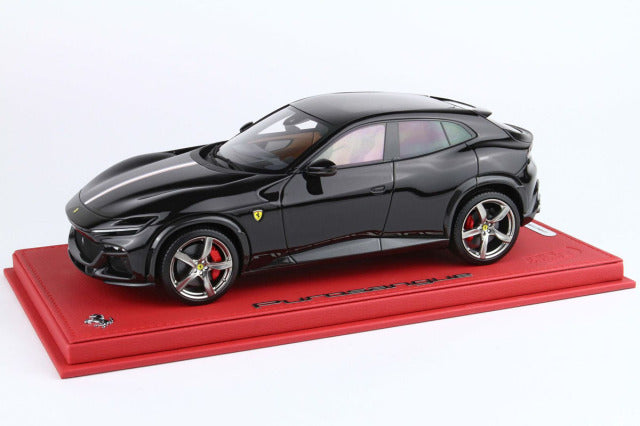 BBR P18231PFV 1/18 Ferrari Prosangue - Panoramic roof Nero Prosangue - French Flag Limited 12pcs (with Display Case) - image 1