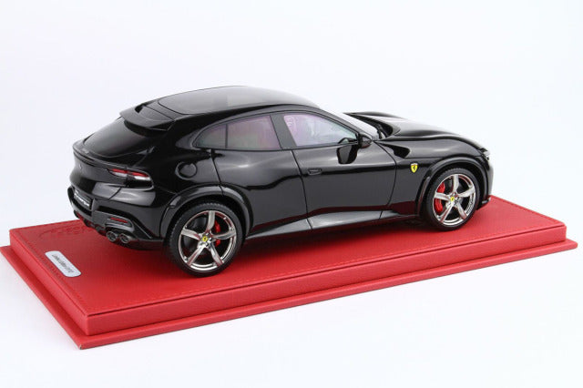BBR P18231PFV 1/18 Ferrari Prosangue - Panoramic roof Nero Prosangue - French Flag Limited 12pcs (with Display Case) - image 2