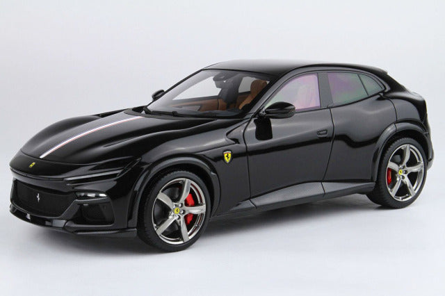 BBR P18231PFV 1/18 Ferrari Prosangue - Panoramic roof Nero Prosangue - French Flag Limited 12pcs (with Display Case) - image 3