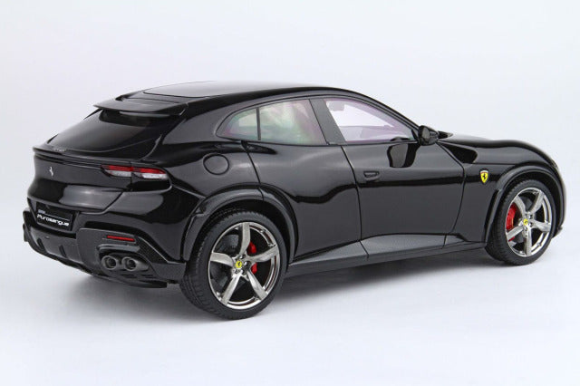 BBR P18231PFV 1/18 Ferrari Prosangue - Panoramic roof Nero Prosangue - French Flag Limited 12pcs (with Display Case) - image 5