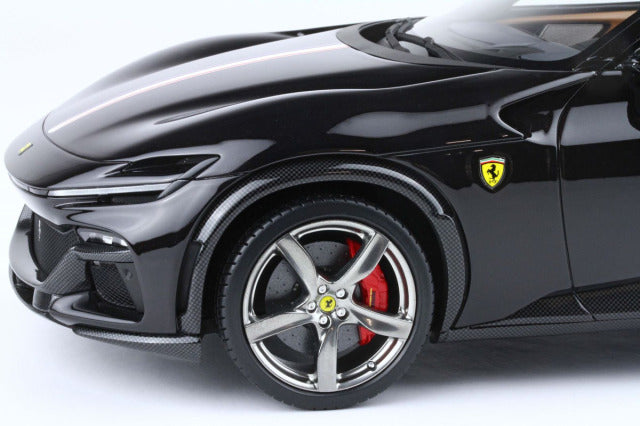 BBR P18231PFV 1/18 Ferrari Prosangue - Panoramic roof Nero Prosangue - French Flag Limited 12pcs (with Display Case) - image 6