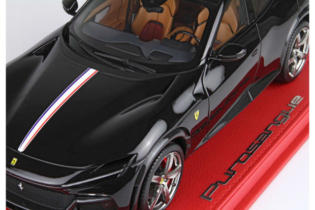 BBR P18231PFV 1/18 Ferrari Prosangue - Panoramic roof Nero Prosangue - French Flag Limited 12pcs (with Display Case) - image 8