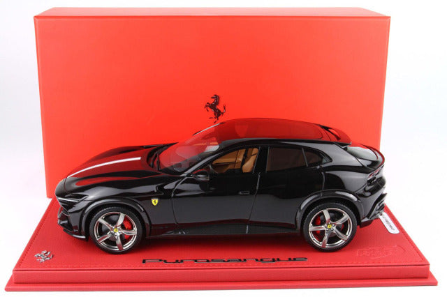 BBR P18231PFV 1/18 Ferrari Prosangue - Panoramic roof Nero Prosangue - French Flag Limited 12pcs (with Display Case) - image 9