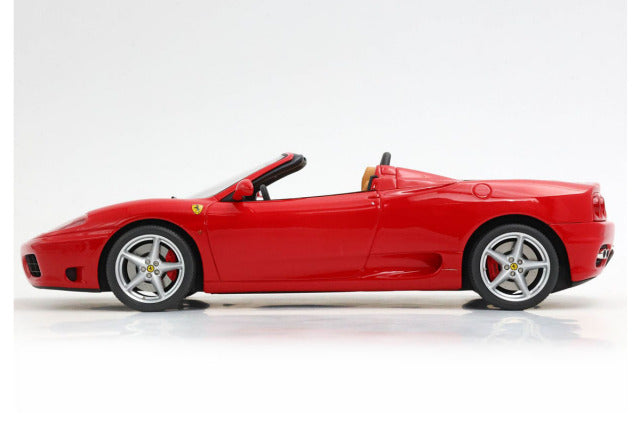 BBR P18232AV 1/18 Ferrari 360 Modena Spider Automatic Gear Rosso Corsa - Beige interior Limited 60pcs (with Display Case) - image 4