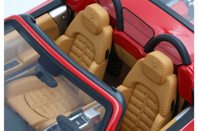 BBR P18232AV 1/18 Ferrari 360 Modena Spider Automatic Gear Rosso Corsa - Beige interior Limited 60pcs (with Display Case) - image 7