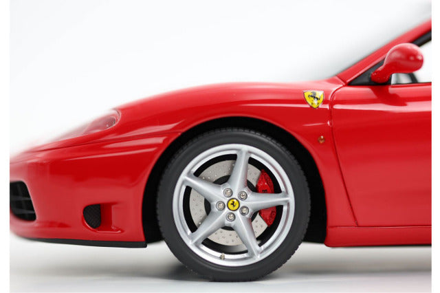 BBR P18232AV 1/18 Ferrari 360 Modena Spider Automatic Gear Rosso Corsa - Beige interior Limited 60pcs (with Display Case) - image 9