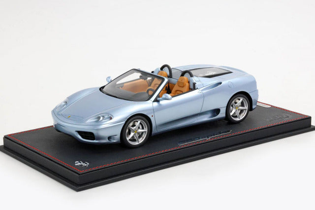 BBR P18232CV 1/18 Ferrari 360 Modena Spider Automatic Gear Grigio Alloy - Beige interior Limited 20pcs （with Display Case） - image 1