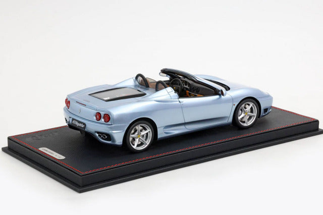 BBR P18232CV 1/18 Ferrari 360 Modena Spider Automatic Gear Grigio Alloy - Beige interior Limited 20pcs （with Display Case） - image 2