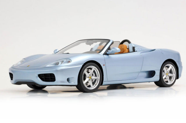 BBR P18232CV 1/18 Ferrari 360 Modena Spider Automatic Gear Grigio Alloy - Beige interior Limited 20pcs （with Display Case） - image 3
