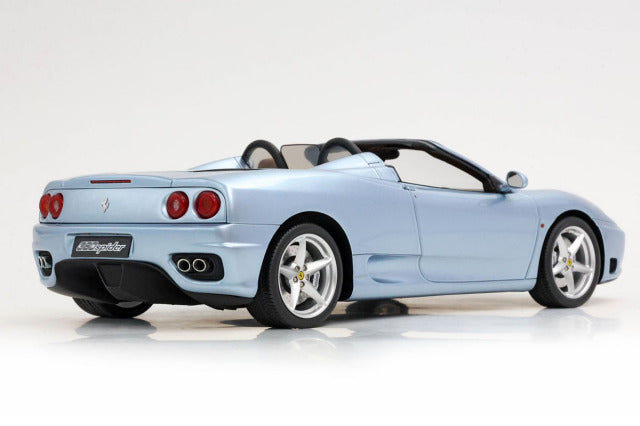 BBR P18232CV 1/18 Ferrari 360 Modena Spider Automatic Gear Grigio Alloy - Beige interior Limited 20pcs （with Display Case） - image 5