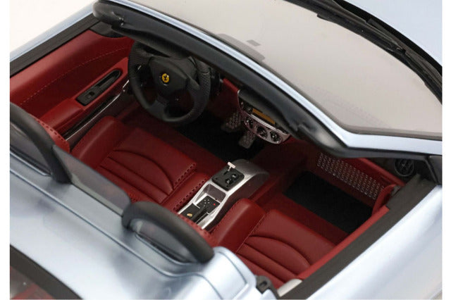BBR P18233CV 1/18 Ferrari 360 Modena Spider Automatic Gear (Challenge Back Grid) Grigio Alloy - Beige (with Display Case) - image 8
