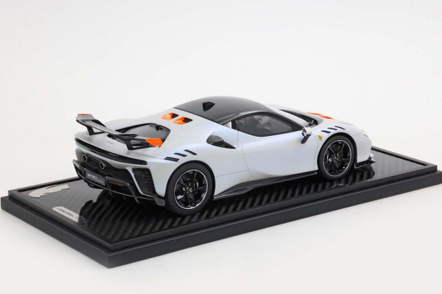 BBR P18237OMST1 1/18 Ferrari SF90 XX Stradale Onda Marina / Black roof Limited 20pcs (with Display Case) - image 2