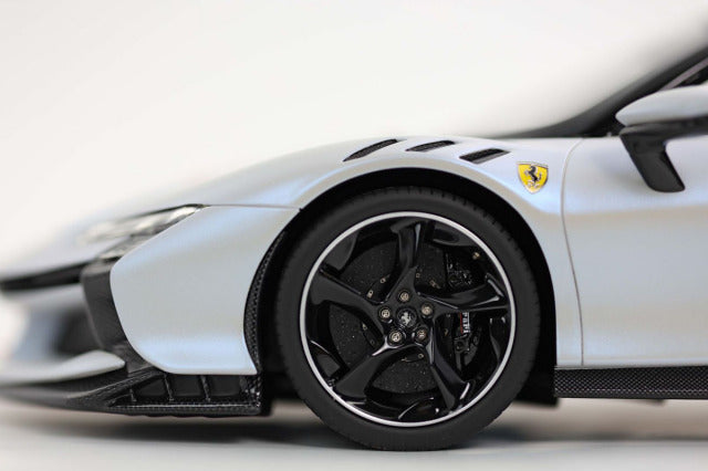 BBR P18237OMST1 1/18 Ferrari SF90 XX Stradale Onda Marina / Black roof Limited 20pcs (with Display Case) - image 6