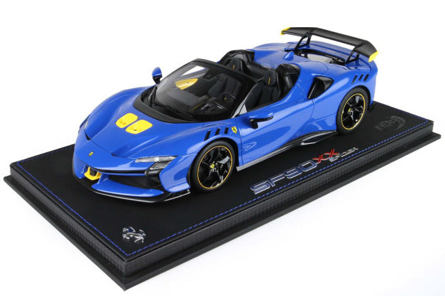BBR P18238AV 1/18 Ferrari SF90XX Spider Azzurro Dino Limited 240pcs (with Display Case) - image 1