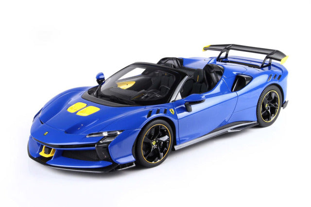 BBR P18238AV 1/18 Ferrari SF90XX Spider Azzurro Dino Limited 240pcs (with Display Case) - image 3