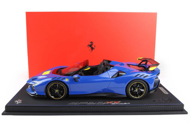 BBR P18238AV 1/18 Ferrari SF90XX Spider Azzurro Dino Limited 240pcs (with Display Case) - image 7