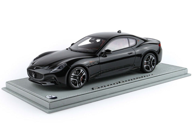 BBR P18240CV 1/18 Maserati Granturismo Folgore 2023 Nero Assoluto Limited 30pcs (with Display Case) - image 1