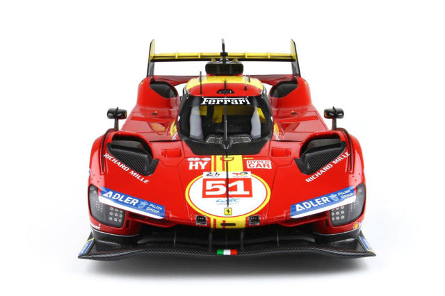 BBR P18252BV 1/18 Ferrari 499P Le Mans 2024 n.51 3rd Drivers Pier Guidi / Giovinazzi / Calado Limited 100pcs (with Display Case) - image 6