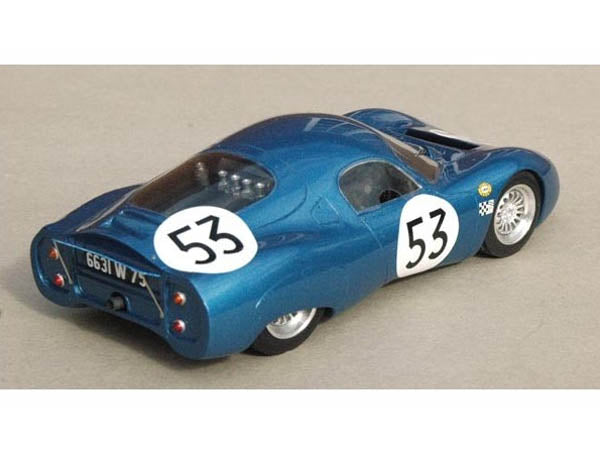 Profil24 P24043 1/24 CD Peugeot Le Mans 1966/67 Resin Model Kit - image 4