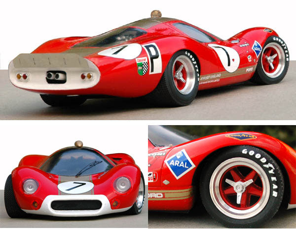 Profil24 P24046 1/24 Ford 3L P68 Alan Mann Nurburgring 1968 Resin Model Kit - image 2