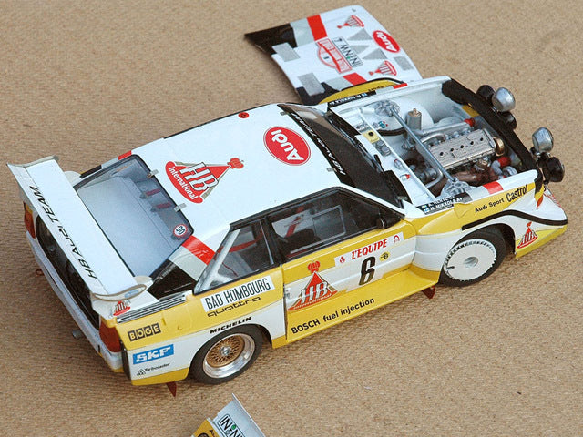 Profil24 P24065 1/24 Audi Quattro S1 Monte Carlo 1986 Resin Conversion / Detail Parts - image 3