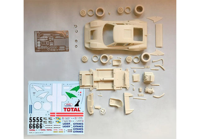 Profil24 P24135 1/24 Ligier JS2 Le Mans 1975 n.5/6 Resin Model Kit - image 8