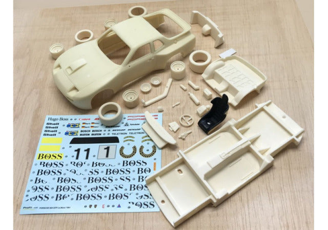 Profil24 P24137 1/24 Porsche 924/944 GTP #1 Hugo Boss Le Mans 1981 Resin Model Kit - image 8