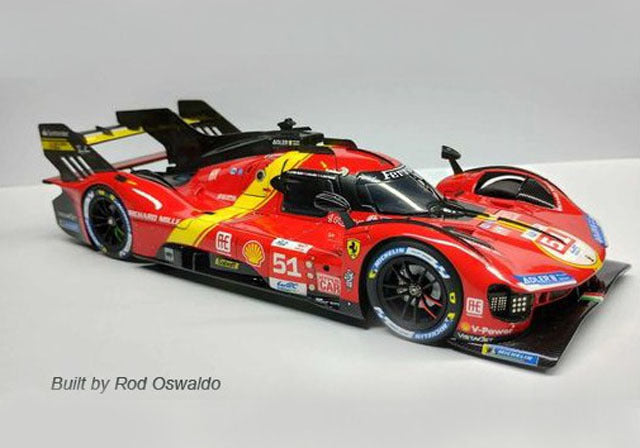 Profil24 P24143 1/24 Ferrari 499P Hybrid Hypercar Le Mans 2023 n.51/50 Resin Model Kit - image 1